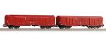 PIKO Set 2 wagon couv bogies 